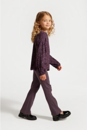 COCCODRILLO leggings ACADEMY GIRL KIDS, lillad, ZC4122602AGK-016-122, 122 cm 