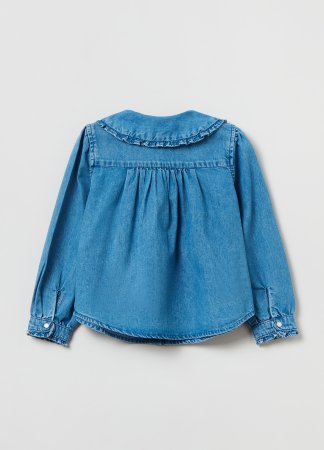OVS GIRL3-10Y BLOUSE L/S 2M 6-7 AZURE 001829813 