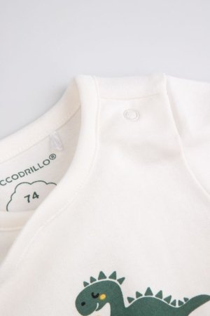 COCCODRILLO pikkade varrukatega bodi, beež, suurus 