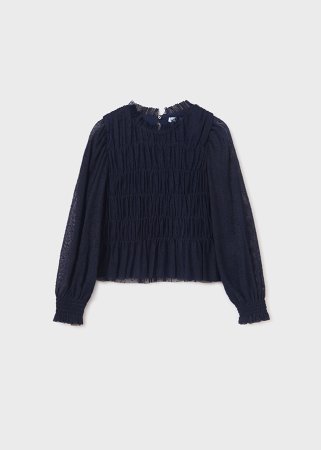 MAYORAL pikkade varrukatega pluus 8B, dark, 7176-91 7176-91