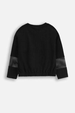 COCCODRILLO pikkade varrukatega särk COSMIC GIRL JUNIOR, must, WC5143104CGJ-021-164, 164 cm 