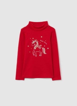 OVS Pikkade varrukatega ja kõrge kraega T-särk, cm, 002498249 