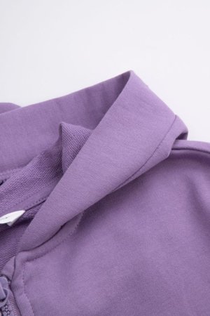 COCCODRILLO kapuutsiga tõmblukuga pusa, lilla, WC6132401SGK-016-092, 92 cm 