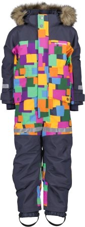 DIDRIKSONS talvekombinesoon BJÄRVEN, värviline, 505576-A66, 140 cm 