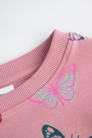 COCCODRILLO pikkade varrukatega särk DREAM DIARIES GIRL KIDS, roosa, WC5143103DGK-033-122, 122 cm 