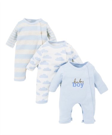 MOTHERCARE Nb Kombe 3Pk premature 1.3kg 592279 592280