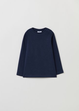 OVS BOY9-36M T-SHIRT L/S 2H 30-36 BLUE 001898066 