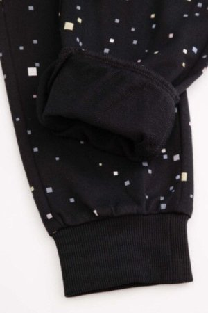 COCCODRILLO joggers WORLD OF PIXEL BOY KIDS, mustad, ZC4120102WBK-021-122, 122 cm 