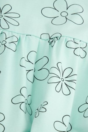 COCCODRILLO lühikeste varrukatega kleit, roheline, suurus 