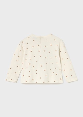 MAYORAL pikkade varrukatega t-särk, macchiato, 2.077-83, 4 cm 