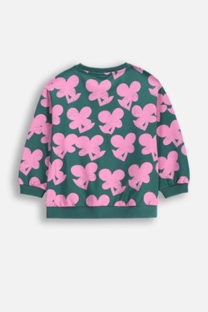 COCCODRILLO lühikeste varrukatega särk MAXITROPIC GIRL KIDS, roheline, WC5144101MGK-011-122, 122 cm 