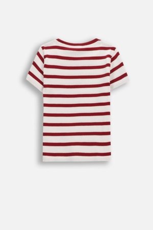 COCCODRILLO lühikeste varrukatega t-särk, punased, WC6143202GGK-017-110, 110 suurus 