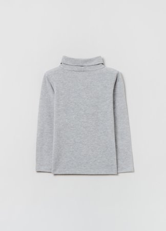 OVS GIRL3-10Y T-SHIRTS L/S 2H 7-8 GREY 001339514 001339514
