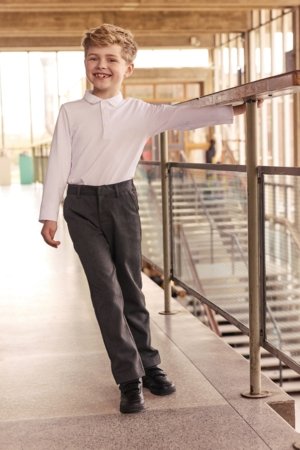 NEXT pikkade varrukatega polo särk, 968394 158 96839411