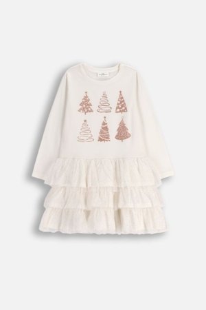 COCCODRILLO kleit, kreemjas, ZC5129101MER-003-098, 98 cm 