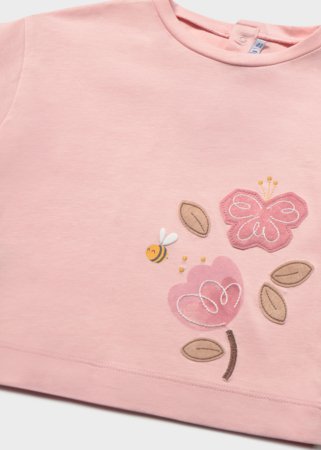 MAYORAL pikkade varrukatega t-särk, peony, 1.088-32, cm 