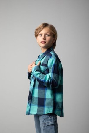 COCCODRILLO särk, sinised, WC6136108CHB-013-140, 140 cm 