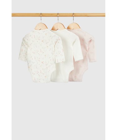 MOTHERCARE pikkade varrukatega bodi 3 tk., FC109 639998