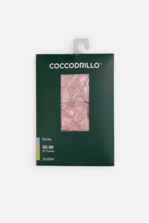 COCCODRILLO sokid, roosad, WC6382906TSO-007-019, 16/26 suurus 