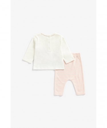 MOTHERCARE pikkade varrukatega t-särk + püksid, BB716 567489