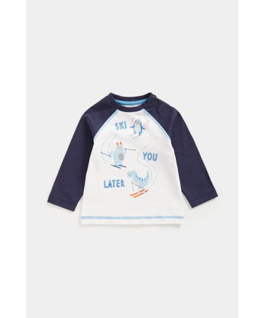 MOTHERCARE pitkähihaiset t-paida, FD599  