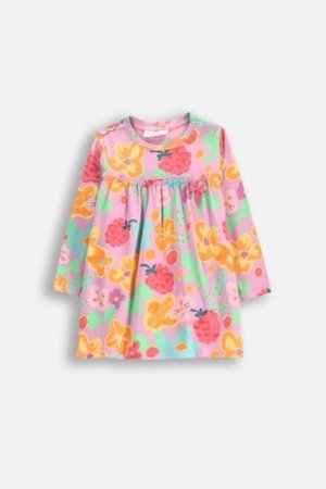 COCCODRILLO pikkade varrukatega kleit MAXITROPIC GIRL NEWBORN, värv, WC5129601MGN-022-086, 86 cm 