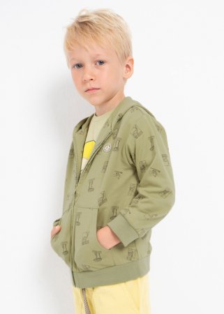 MAYORAL kapuutsiga tõmblukuga pusa 5D, kiwi, 3454-7 3454-7