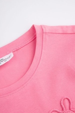 COCCODRILLO lühikeste varrukatega t-särk, roosad, WC6143202FGK-007-104 