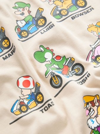 NEXT SUPER MARIO lühikeste varrukatega t-särk, E39349, 134 cm 