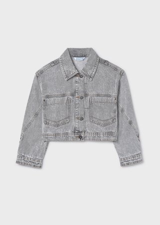 MAYORAL teksajakk, grey, 6.406-89, cm 