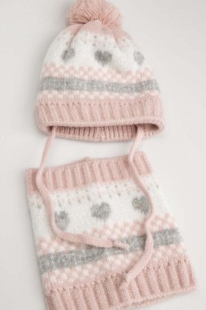 COCCODRILLO cap ACCESSORIES WINTER GIRL, multicoloured, ZC4364102AWG-022-050, 50 cm 