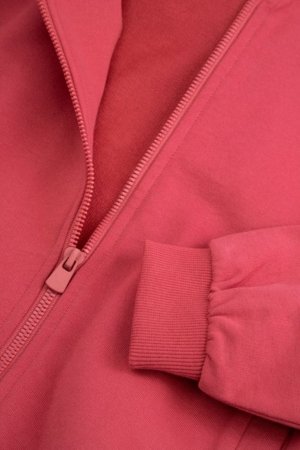 COCCODRILLO kapuutsiga tõmblukuga pusa, punane, WC6132401GGK-017-104, 104 suurus 