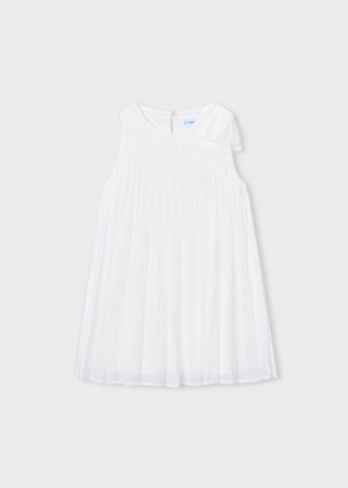 MAYORAL varrukateta kleit, natural, 3.920-86, 140 cm 