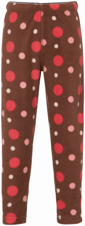 DIDRIKSONS fliispüksid MONTE, pruunid/roosa, 110 cm, 504465-493 504465-493-140