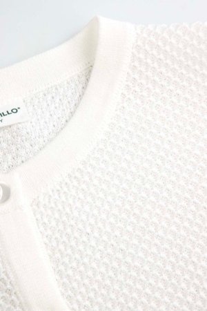 COCCODRILLO kardigan, valge, WC6172205EJG-001-116, 116 suurus 