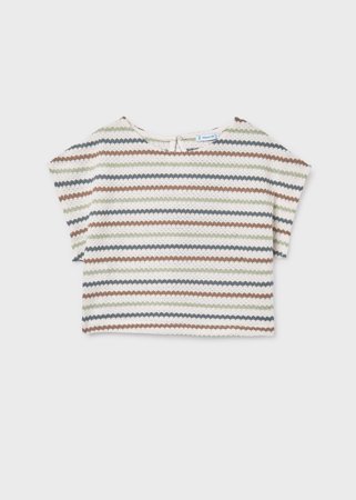 MAYORAL varrukateta t-särk, bone, 6.022-33, 128  cm 