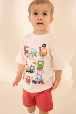 NEXT lühikeste varrukatega t-särk, AG8717, 62-68 