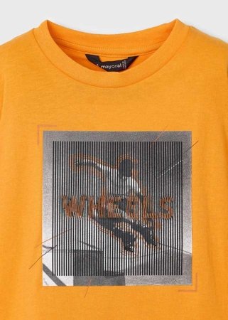 MAYORAL lühikeste varrukatega särk, orange, 3035-41, 140 cm 