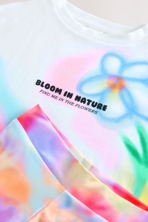 NEXT lühikeste varrukatega särk ja retuusid, E89369 