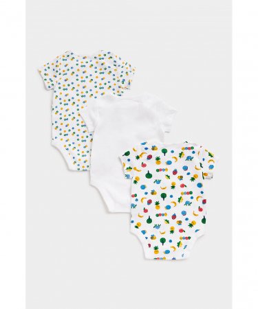 MOTHERCARE lühikeste varrukatega bodi, 3 tk., EB817 626117