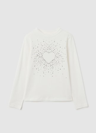 OVS pikkade varrukatega t-särk, 134 cm, 002402883 