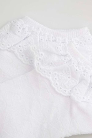 COCCODRILLO socks, white, size 