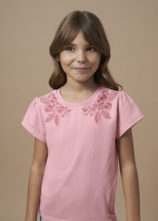 MAYORAL lühikeste varrukatega t-särk 8C, crystal, 6012-47 