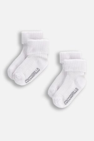 COCCODRILLO sokid SOCKS GIRL, valge, WC5383201SOG-001-019, 19 cm 