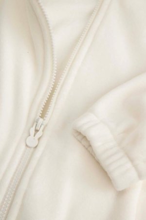 COCCODRILLO tõmblukuga pusa, kreemi värv, 