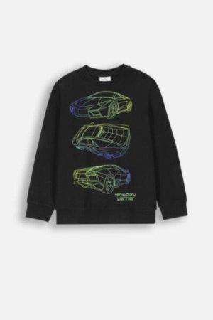 COCCODRILLO t-shirt EVERYDAY BOY A, mustad, ZC4143104VBA-021-152, 152 cm 