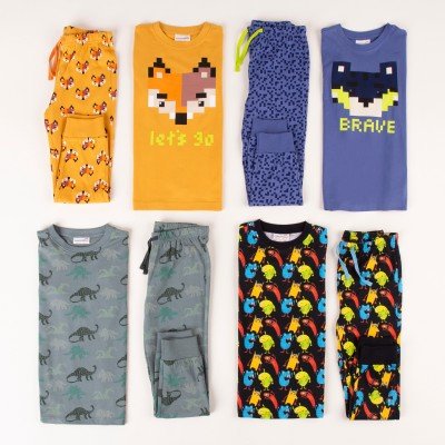 COCCODRILLO pidžaama PYJAMAS, multicoloured, ZC1448103PJS-022 ZC1448103PJS-022-092