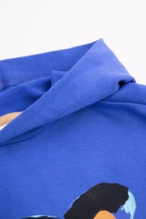 COCCODRILLO sweatshirt FOREST FRIENDS KIDS, cobalt, ZC4132301FBK-032-122, 122 cm 