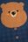 COCCODRILLO kampsun FOREST FRIENDS BOY NEWBORN, sinine, ZC5172101FBN-015-086, 86 cm 