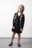 COCCODRILLO seelik BACK TO SCHOOL GIRL, must, WC5125201BSG-021-164, 164 cm 